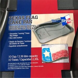 New Texas Flag Cake Pan by TexasStyle